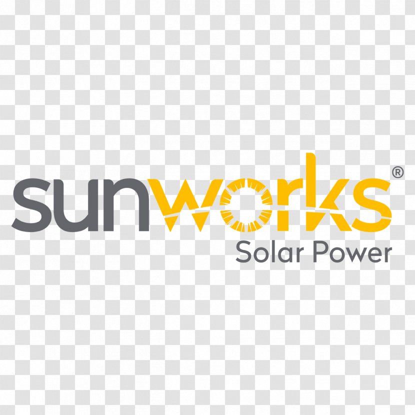 Logo Brand Sunworks Font - Photosynthetic Efficiency Transparent PNG