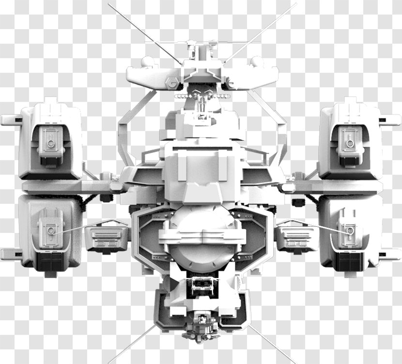 DeviantArt World Machine Helicopter Rotor - Black And White Transparent PNG