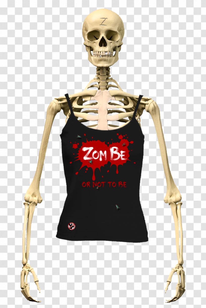 T-shirt Clothing Hoodie Skeleton - Heart Transparent PNG
