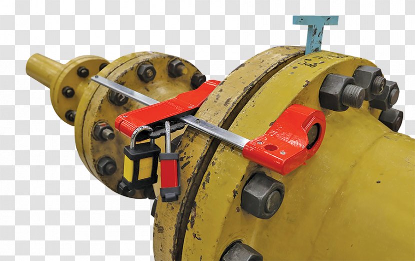 Flange Lockout-tagout Valve Pipe Master Lock - Tool - Maintenance Workers Transparent PNG