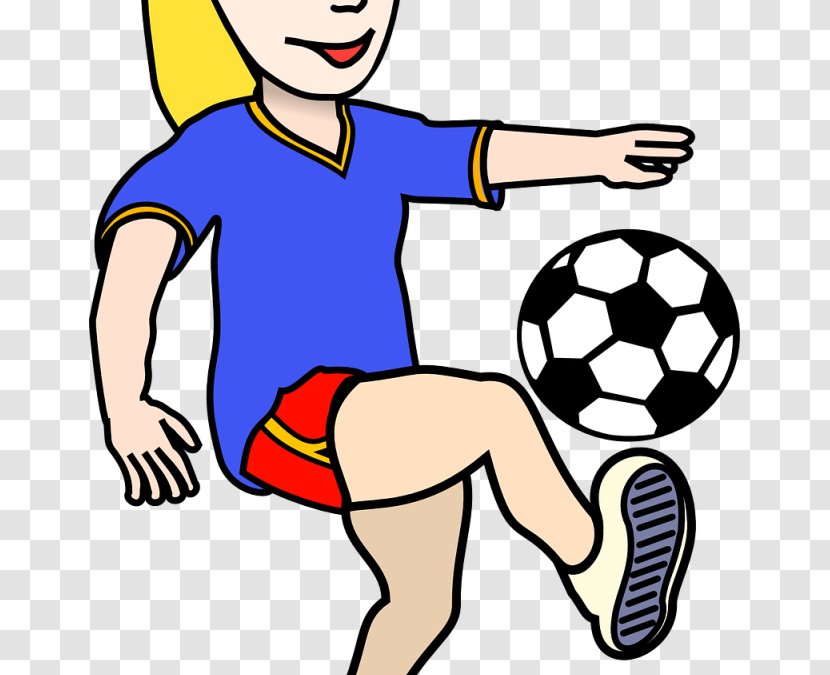 Football Player Woman Clip Art - Tree Transparent PNG