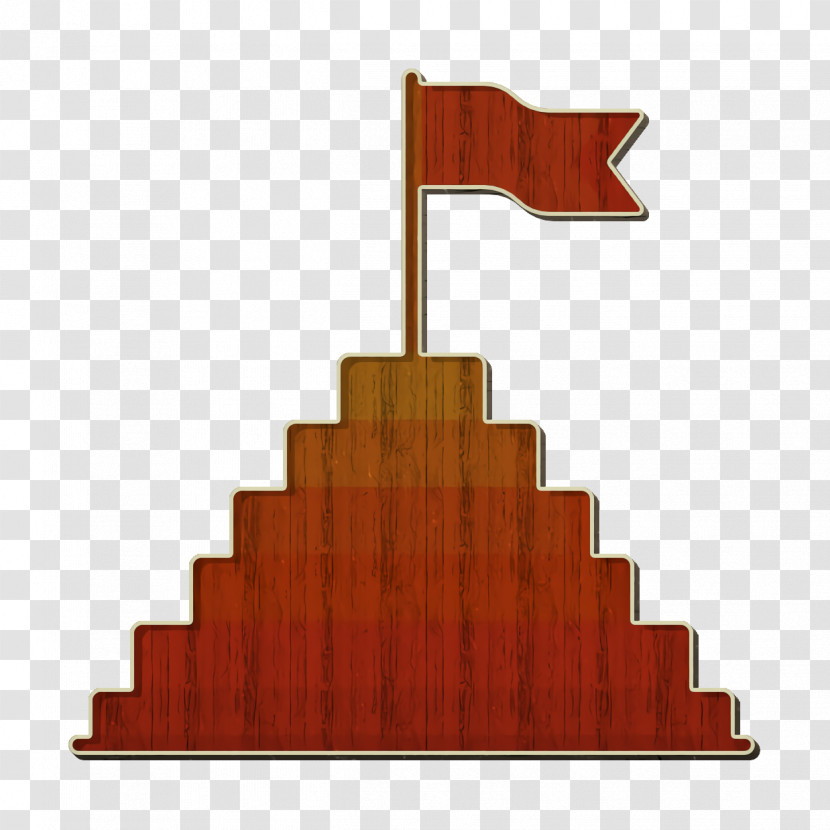 Goal Icon Pyramid Icon Success Icon Transparent PNG