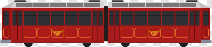 Line - Red - Tram Transparent PNG
