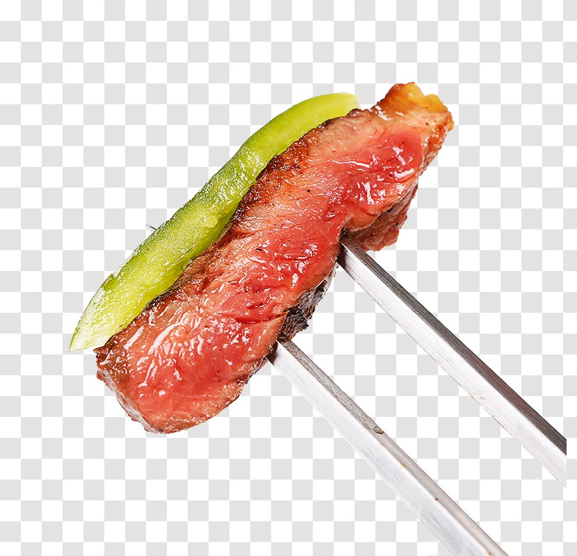 Chopsticks Beefsteak Rou Jia Mo Meat - Plate - Piece Of Transparent PNG