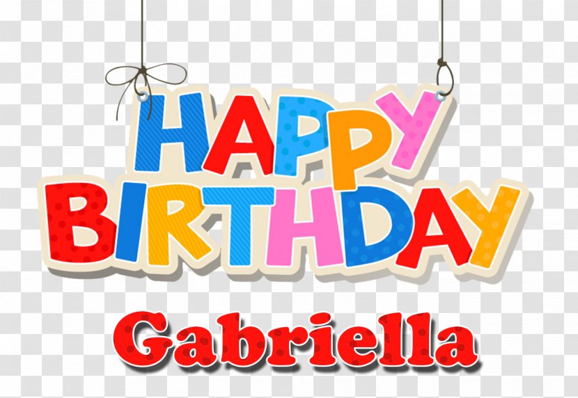 Happy Birthday Text - Cake - Name Transparent PNG