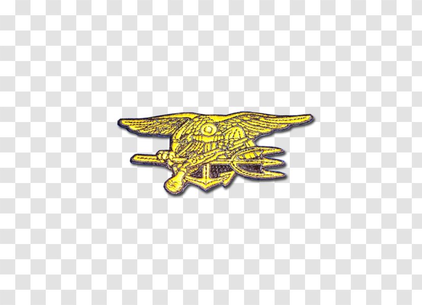 Embroidered Patch Frogman United States Navy SEALs Underwater Demolition Team Embroidery - Republic Of Korea Special Warfare Flotilla - Gold Label Yacht Lapel T Shirt Transparent PNG