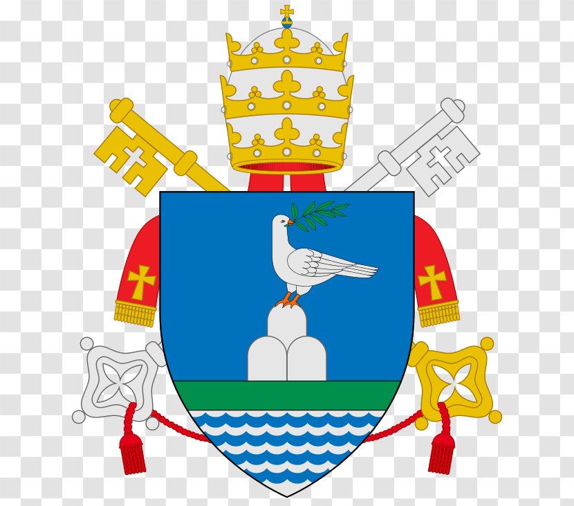 Vatican City Papal States Coats Of Arms Pope Encyclical - Santos Catolicos Transparent PNG
