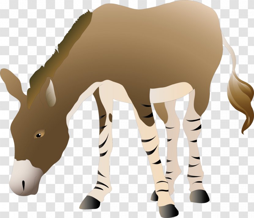 Cattle Clip Art - Silhouette - Cartoon Animals Transparent PNG