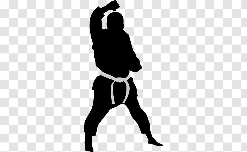 Vector Graphics Clip Art Karate Martial Arts - Human Behavior Transparent PNG