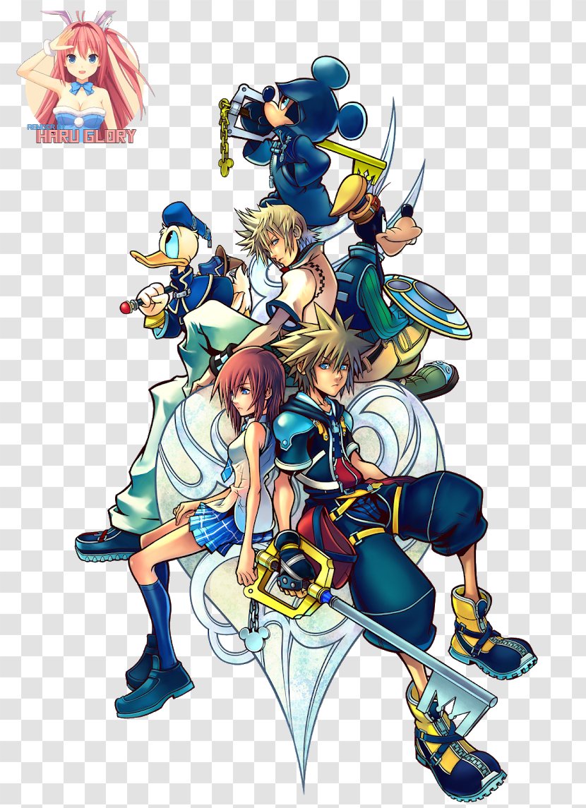 Kingdom Hearts III HD 1.5 Remix 2.5 - Flower - Silhouette Transparent PNG