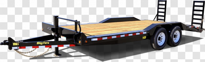 Big Tex Trailers Car Carrier Trailer Heavy Machinery Transparent PNG