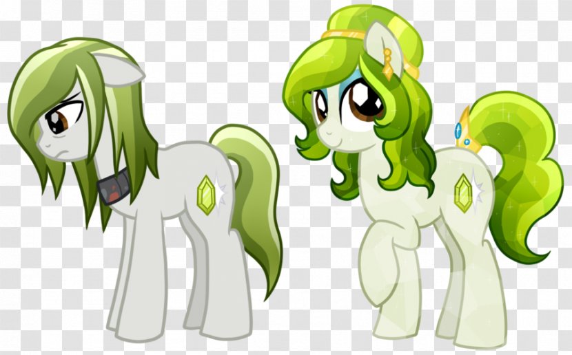 Horse Cartoon Flowering Plant Green - Flower Transparent PNG