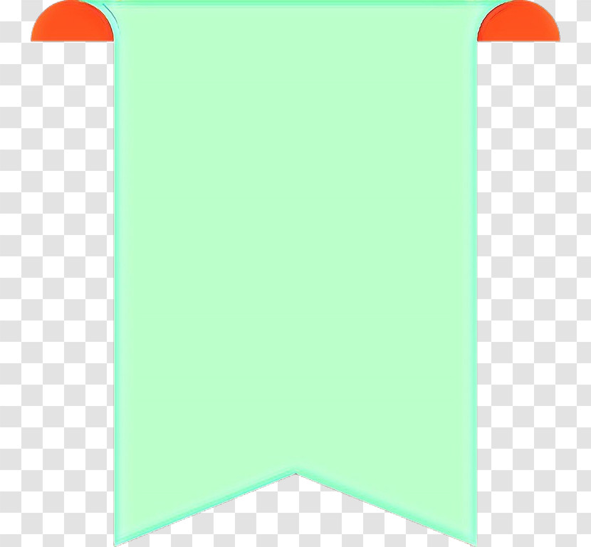 Green Turquoise Line Display Board Paper Product Transparent PNG