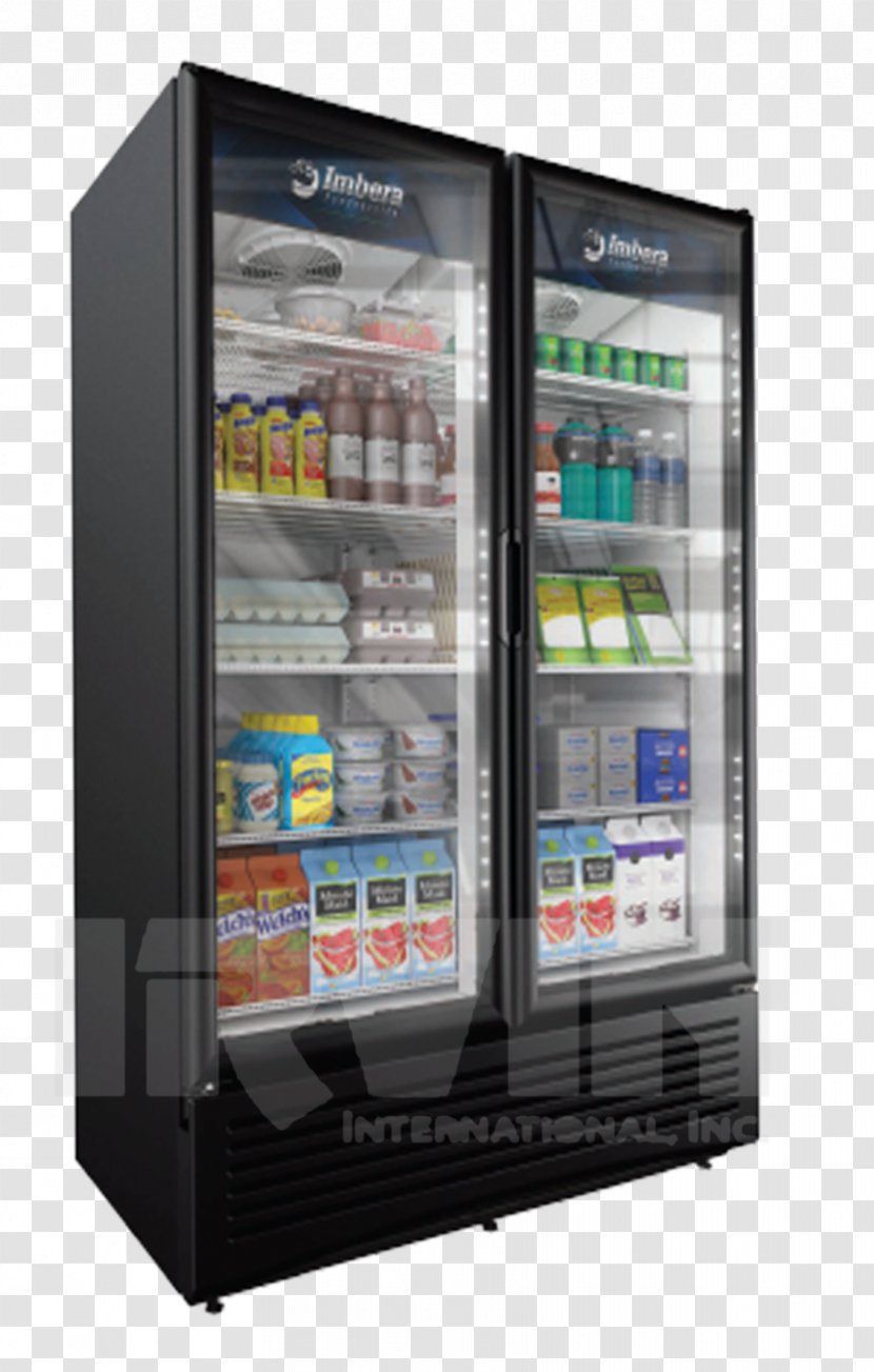 Refrigerator Refrigeration Freezers Shelf Door - Insulated Glazing Transparent PNG