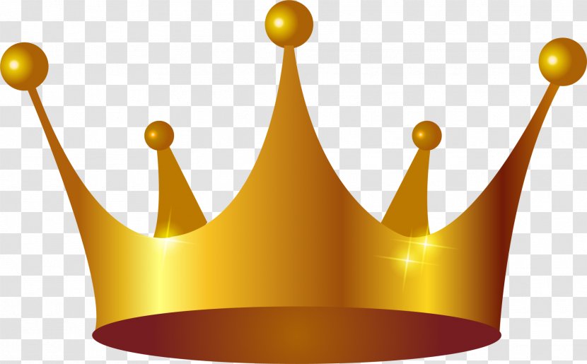 Golden Noble Crown - De - Royalty Free Transparent PNG