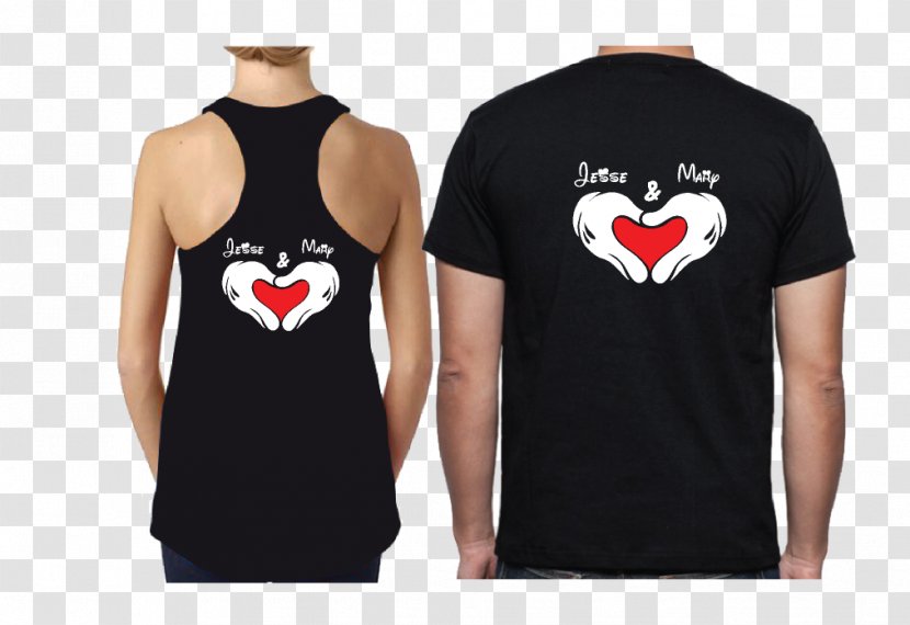 T-shirt Minnie Mouse Mickey The Walt Disney Company - Tree - Heart-shaped Bride And Groom Wedding Shoots Transparent PNG