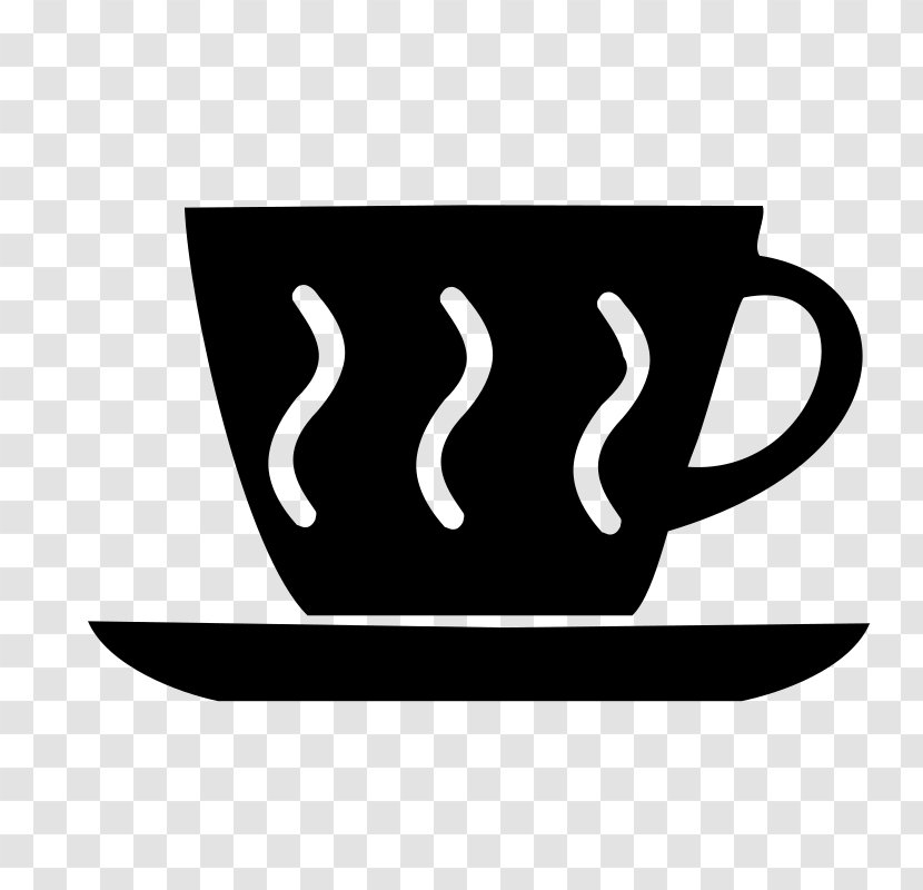 Coffee Cup Cafe Coffeemaker Animation - Black And White Transparent PNG