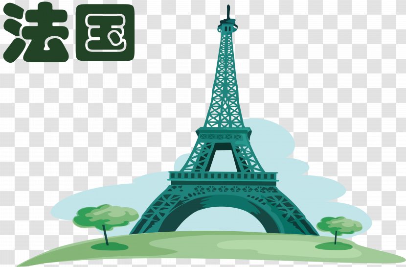 Eiffel Tower - Watch - Paris France Transparent PNG