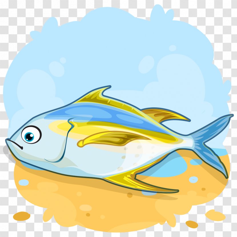 Fish Cartoon - Bonyfish - Fin Transparent PNG