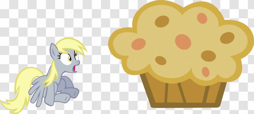 Derpy Hooves Muffin Cupcake Blueberry Pony - Drink Transparent PNG