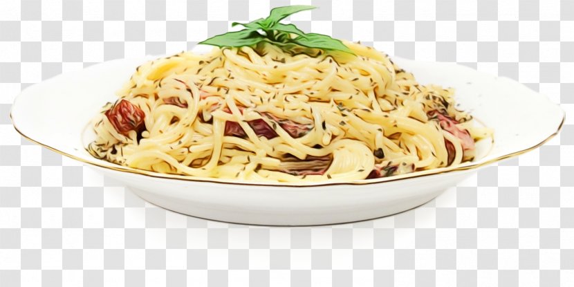 Dish Food Cuisine Ingredient Taglierini - Watercolor - Italian Recipe Transparent PNG