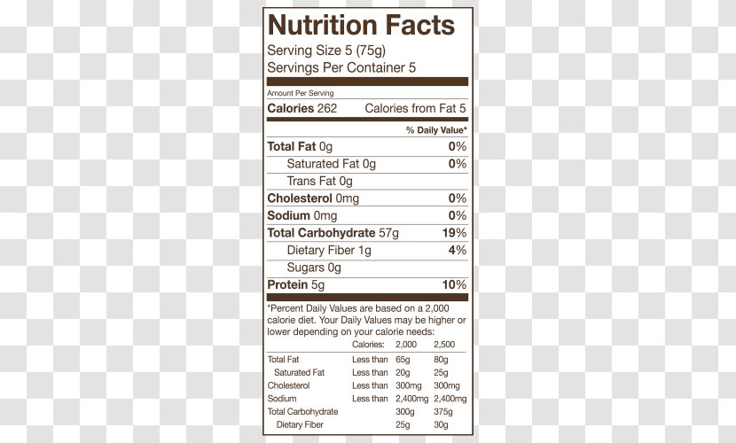 Nutrition Facts Label Sun-dried Tomato Food Snack - Fact Transparent PNG