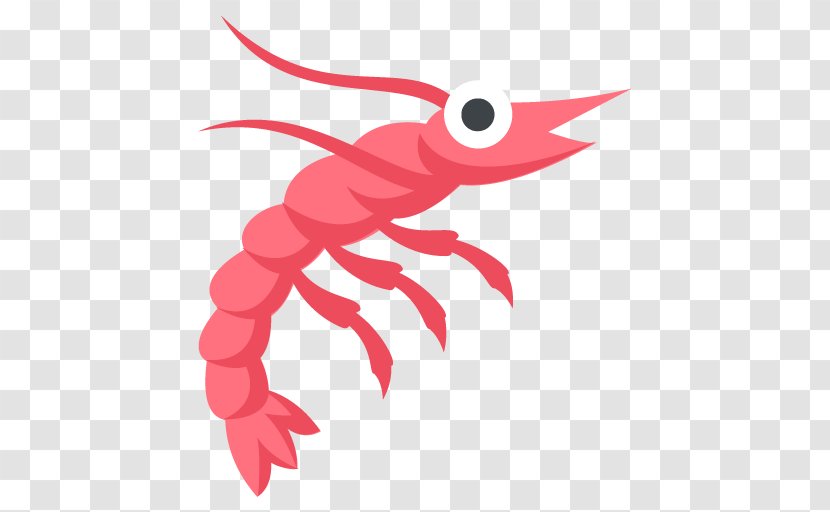 Emojipedia T-shirt Fried Shrimp - Fictional Character - Shrimps Transparent PNG