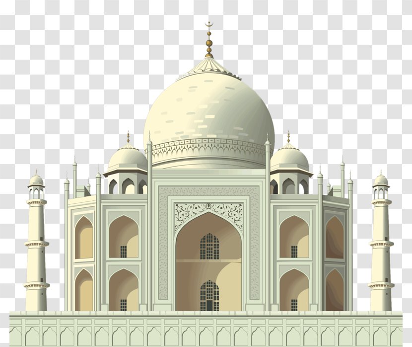 Taj Mahal Clip Art - Temple Transparent PNG