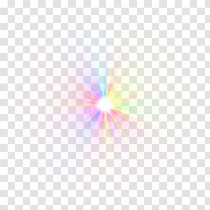Light PicsArt Photo Studio Advertising Prism Laser - Flower - Flare Transparent PNG