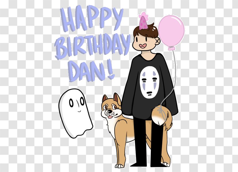 Cat Happiness Dan And Phil Love Wish - Heart - Happy Birthday Boy Transparent PNG