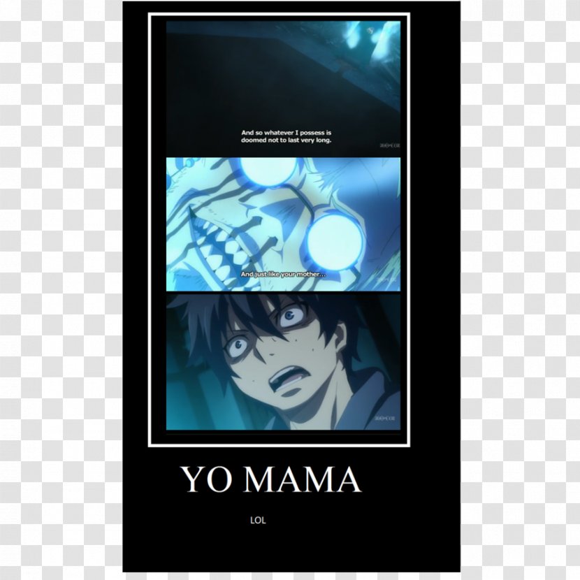 Blue Exorcist Maternal Insult Motivational Poster - Watercolor - How I Met Your Mother Transparent PNG