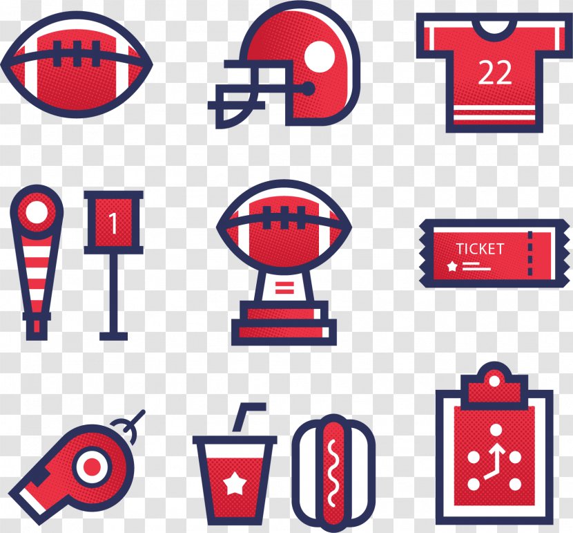 Rugby Football American Union - Organization - Red Equipment Transparent PNG