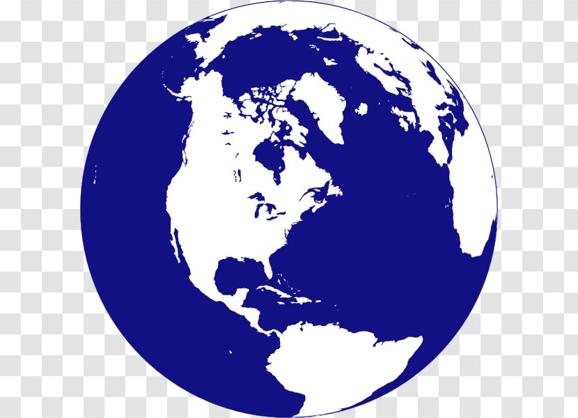 Earth Globe World Clip Art - Line Transparent PNG