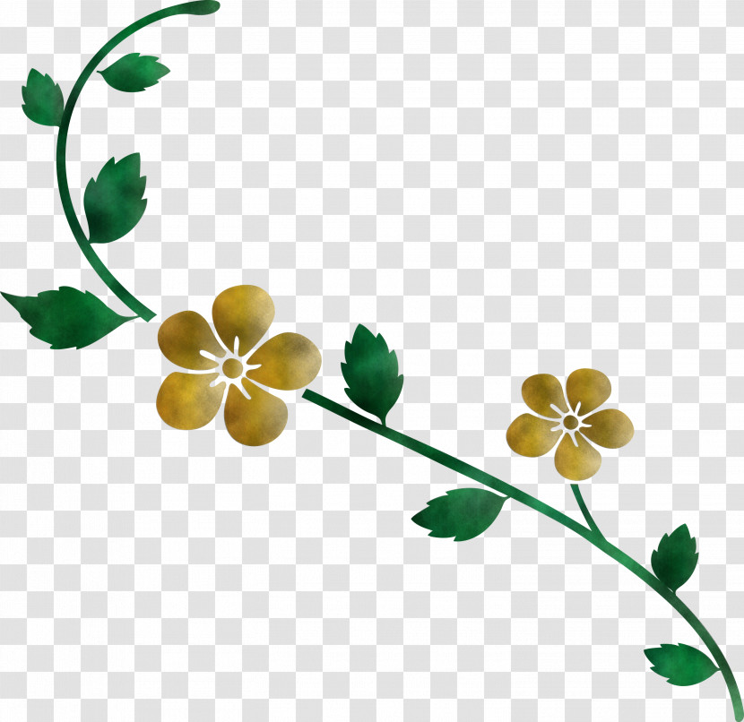 Flower Frame Decoration Frame Transparent PNG