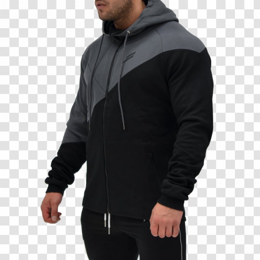 Hoodie Tracksuit Jacket Coat - Sweatshirt Transparent PNG
