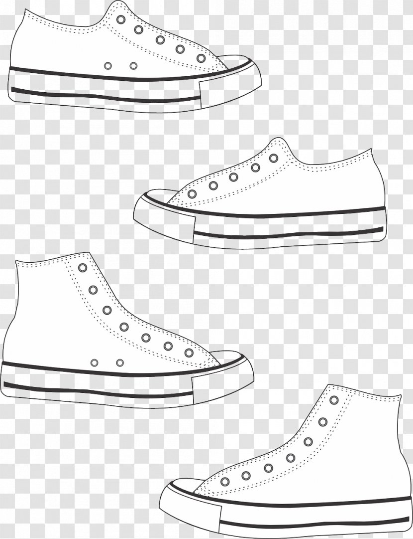 Sneakers Shoe Clip Art Boot Footwear - Plimsoll Transparent PNG