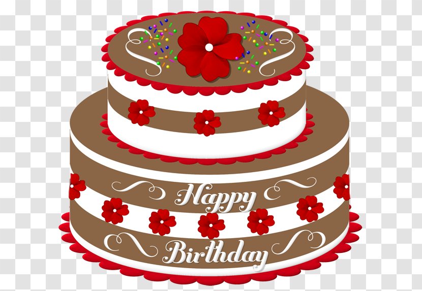 Birthday Cake Chocolate Fruitcake Tart - Wish Transparent PNG