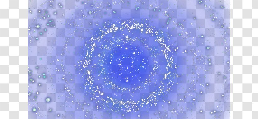 Sky Water Circle Wallpaper - Cobalt Blue - Fireworks Transparent PNG