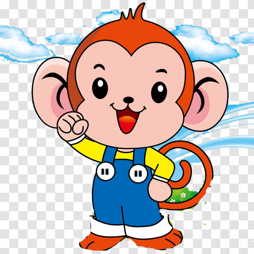 Mickey Mouse Monkey Cartoon - Tree - Confident Little Transparent PNG