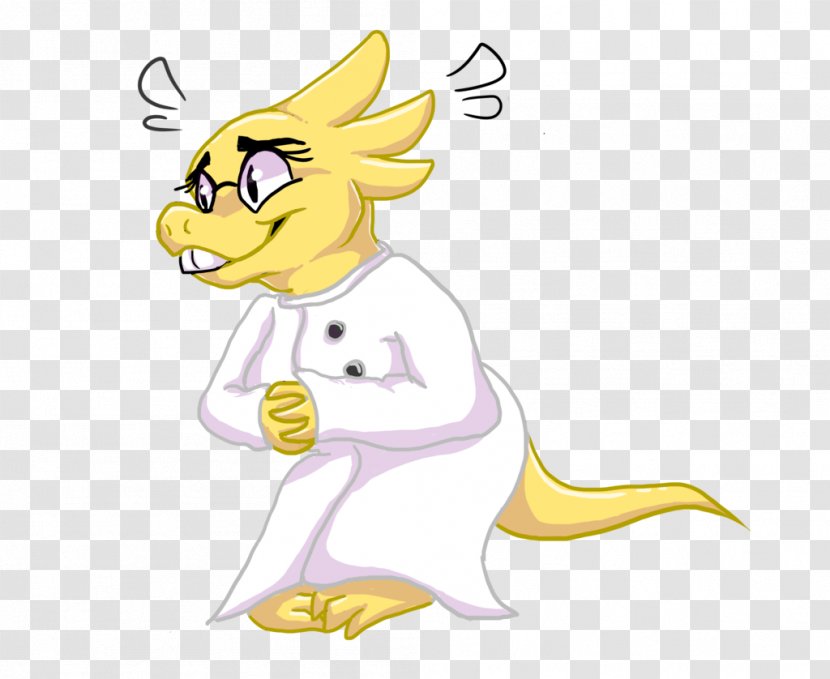 Cat Alphys Desktop Wallpaper Undertale - Deviantart Transparent PNG