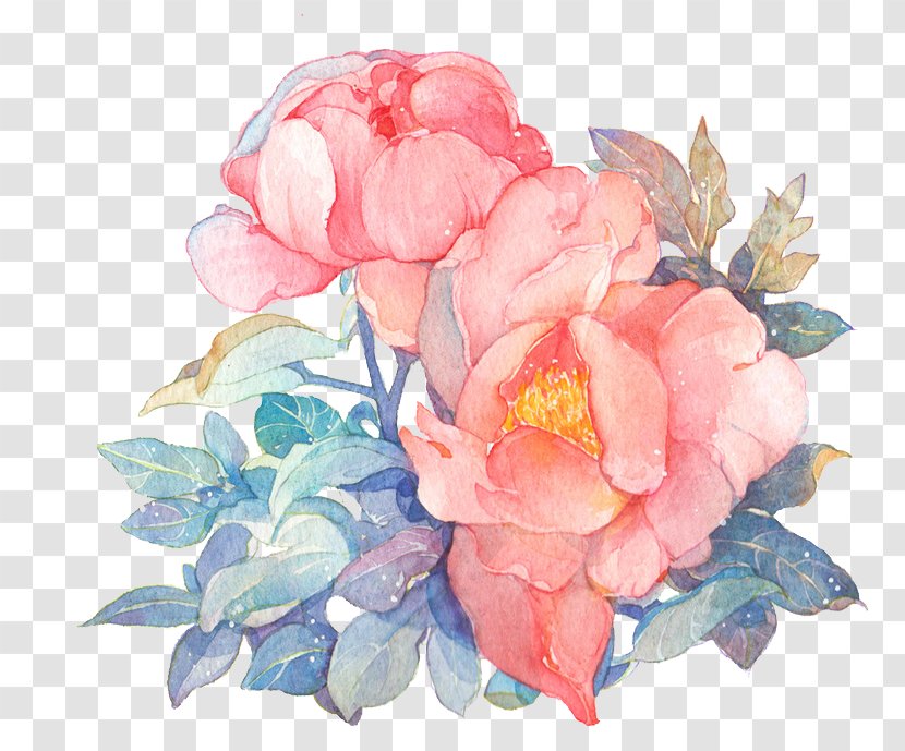 Watercolor Painting Drawing - Color - Psd Layering Of Vip Transparent PNG