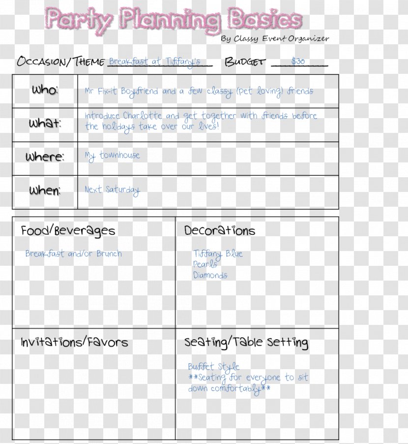 Spreadsheet Template Event Management Worksheet Web Page - Diagram - Planning Transparent PNG