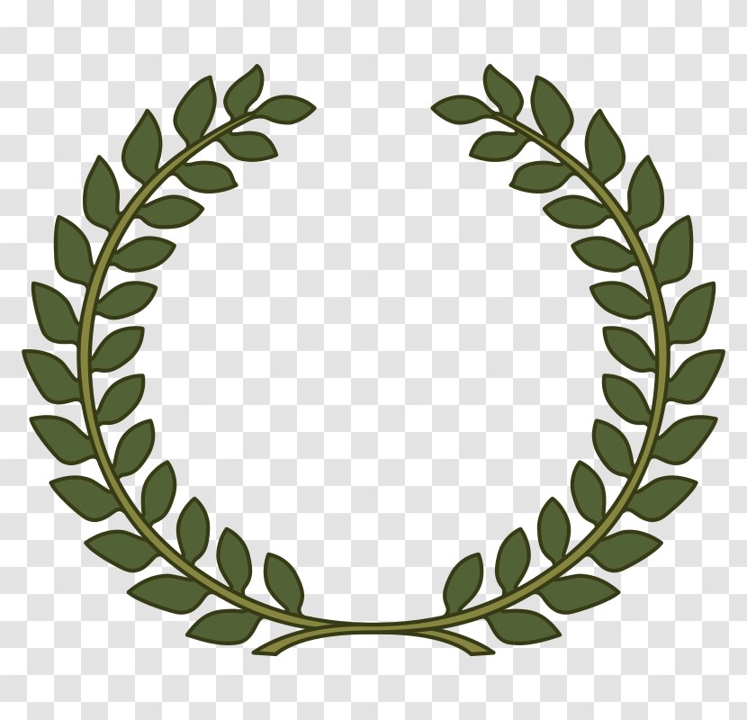 Bay Laurel Wreath Leaf Mountain-laurel Clip Art - Green - Crown Images Clipart Transparent PNG