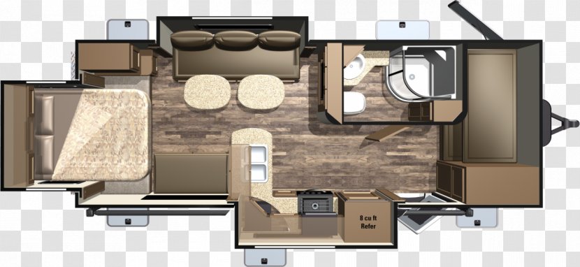 Winnebago Industries Floor Plan Caravan Campervans - Motorhome - Viewfinder Transparent PNG