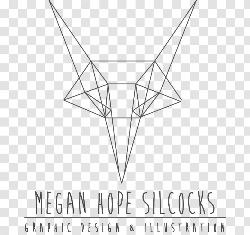 Triangle Point Line Art - Drawing - Animals Geometric Transparent PNG