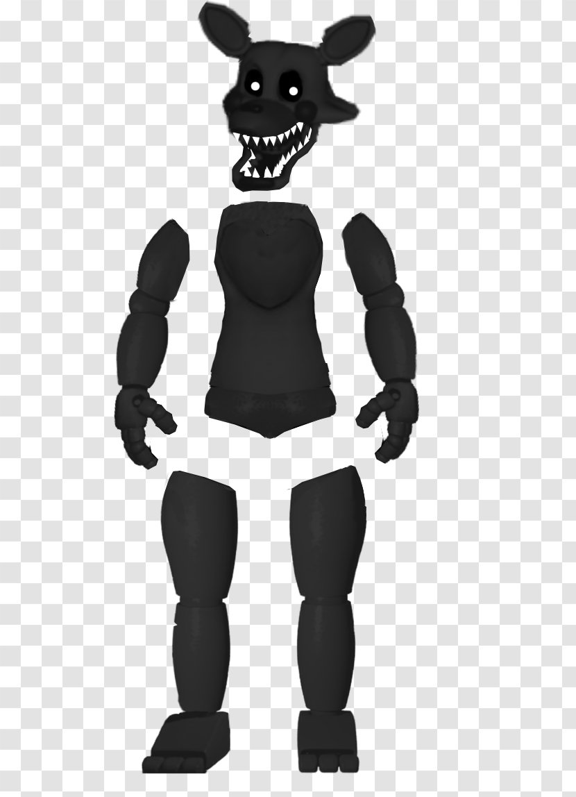 Horse Carnivora Character Silhouette - Black And White Transparent PNG