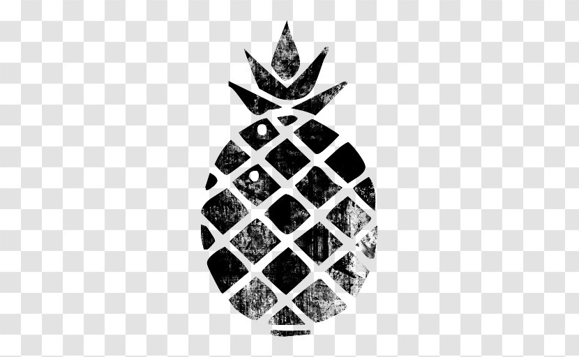 Stencil Pineapple Tart Cuisine Of Hawaii - Drawing Transparent PNG