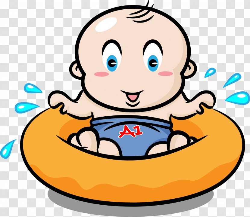 Infant Swimming Child Pool Clip Art - Happiness Transparent PNG