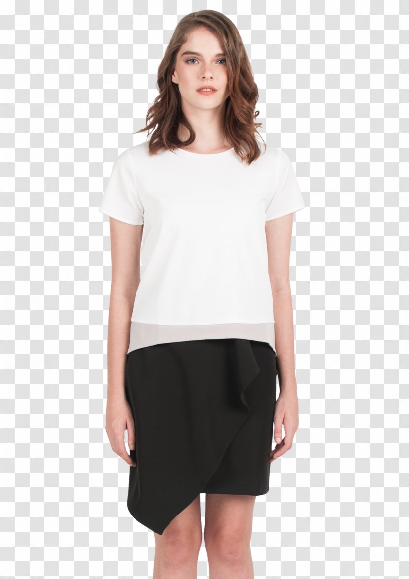 Sleeve T-shirt Top Collar Sweater Transparent PNG