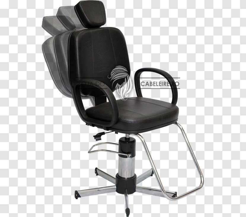 Office & Desk Chairs Barber Chair Furniture Beauty Parlour - Hairdresser - Salao De Beleza Transparent PNG